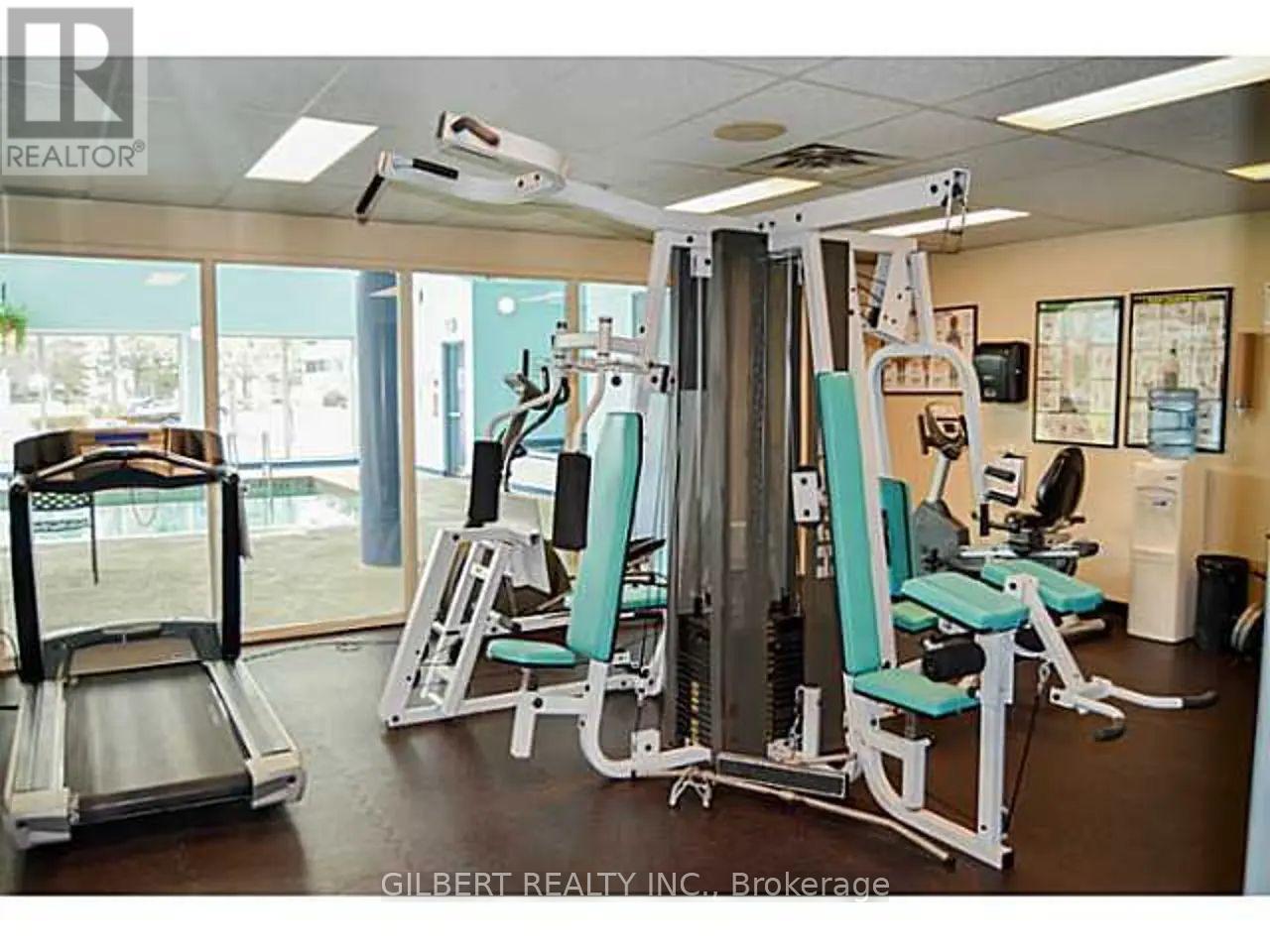 1201 - 65 Ellen Street, Barrie, ON - Indoor Photo Showing Gym Room
