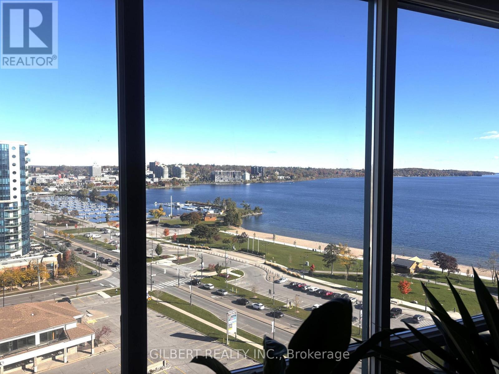 1201 - 65 Ellen Street, Barrie, ON - Outdoor With Body Of Water With View