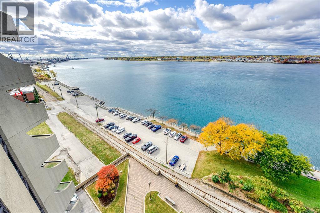 155 Front Street North Unit# 1103, Sarnia, ON - Outdoor With Body Of Water With View