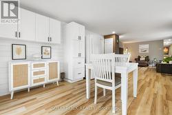 Open concept living space -