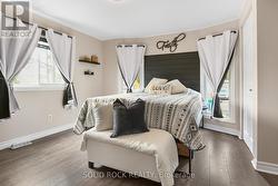 Primary Bedrm - fits queen sized bed comfortably -