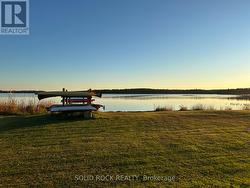 Boat Rack by water -