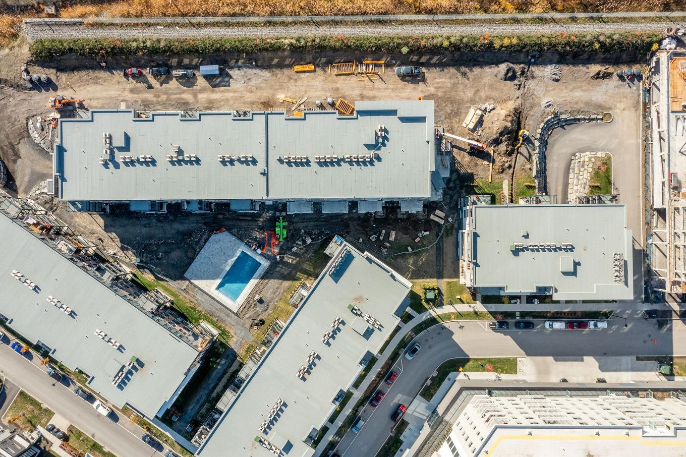 Aerial photo - 305-455 Rue Des Marronniers, Candiac, QC - With View