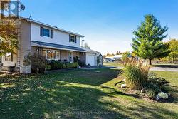 Hydro line buried underground from road to home -