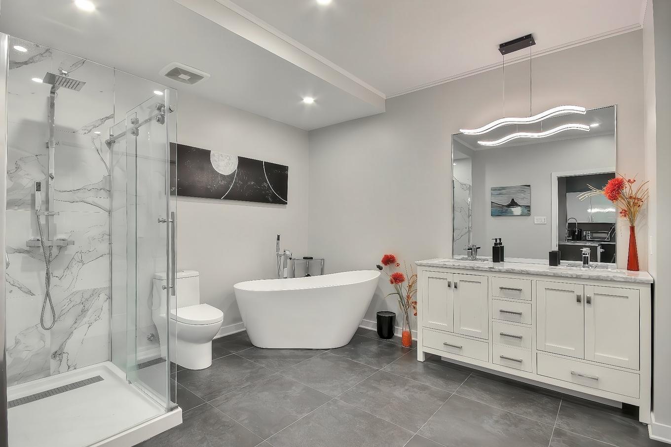 Salle de bains - 2-1355 Rue Leclair, Montréal (Verdun/Île-Des-Soeurs), QC - Indoor Photo Showing Bathroom