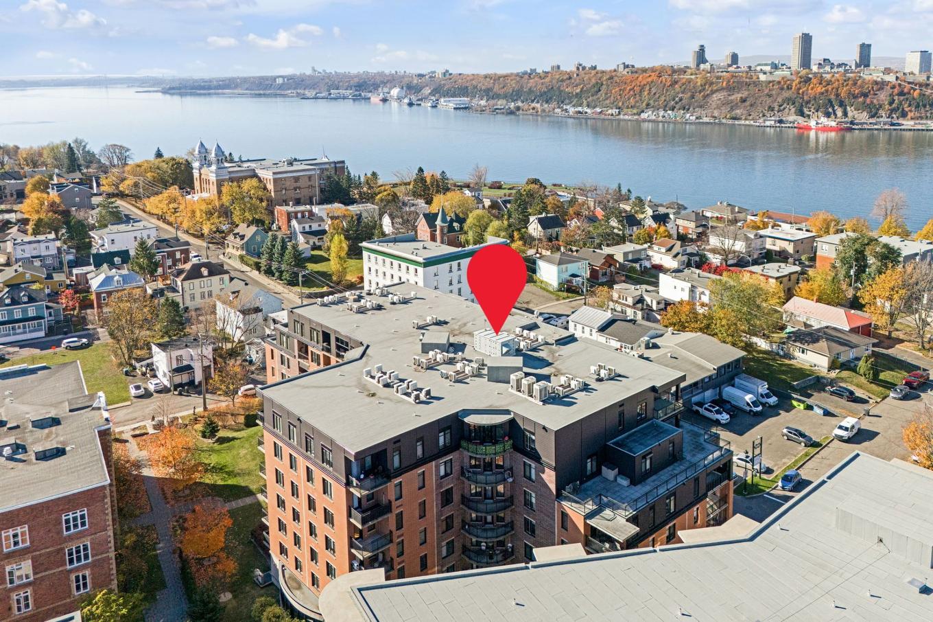 Vue d'ensemble - 505-5692 Rue St-Louis, Lévis (Desjardins), QC - Outdoor With Body Of Water With View