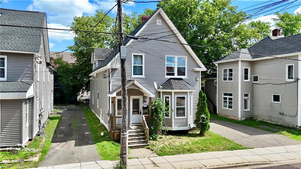 261-263 Lutz St, Moncton, NB - Outdoor With Facade