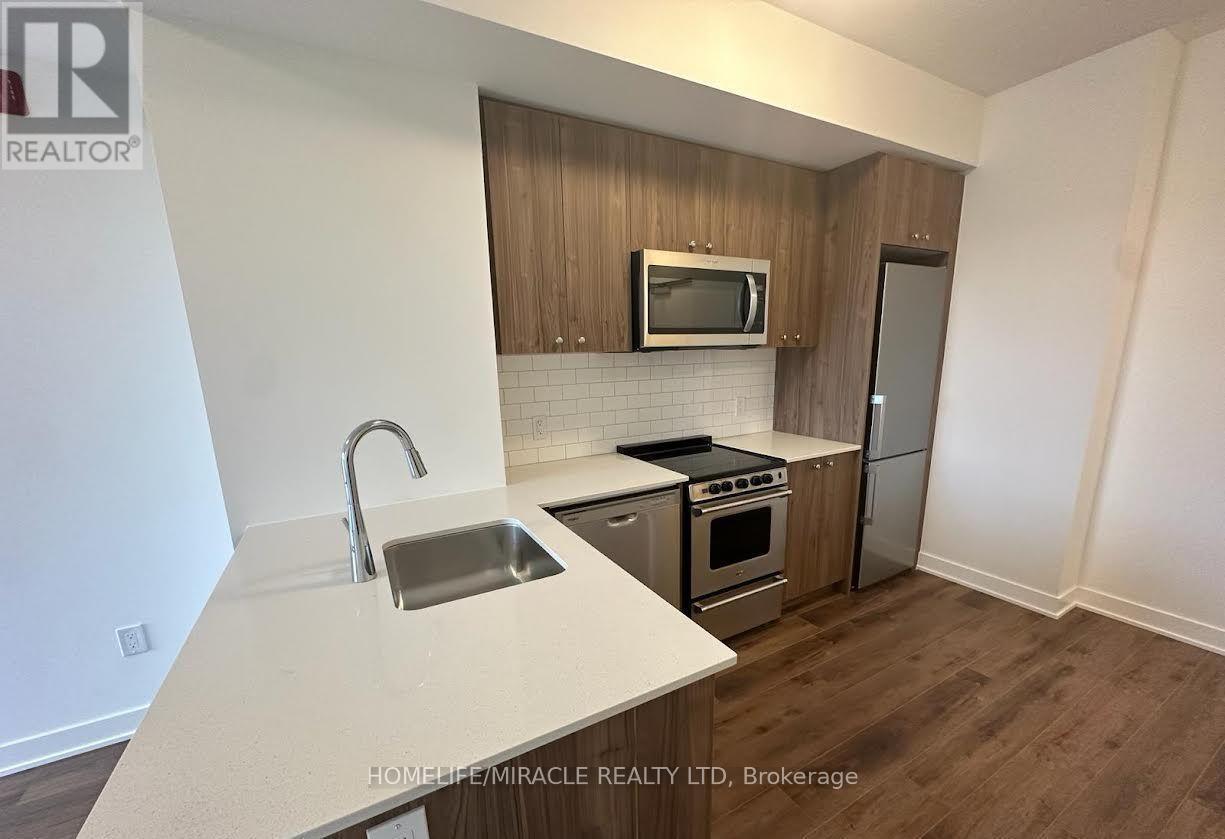 210 - 312 Erb Street W, Waterloo, ON - Indoor Photo Showing Kitchen With Upgraded Kitchen