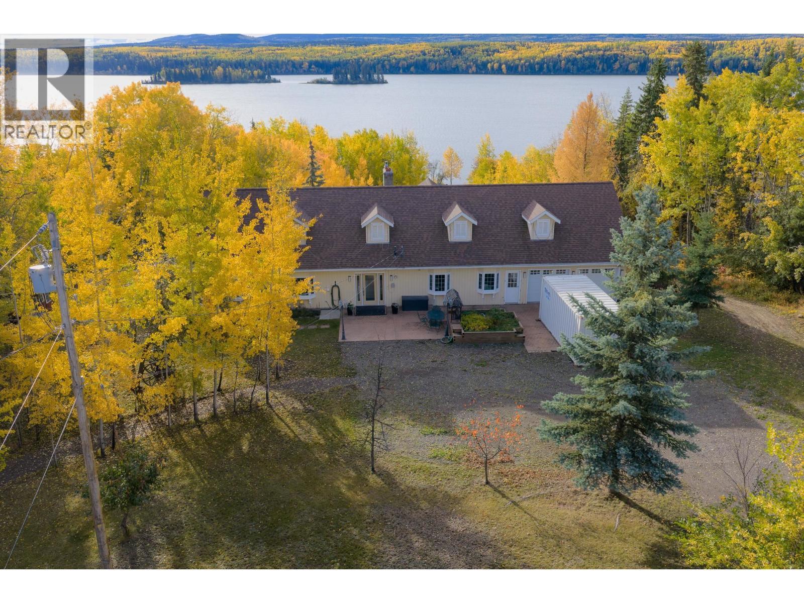 8137 Sinkut Lake Road, Vanderhoof, BC - Outdoor With Body Of Water With View