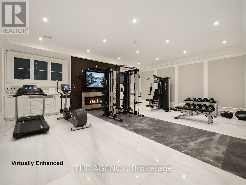 100 Bayview Ridge, Toronto, ON - Indoor Photo Showing Gym Room