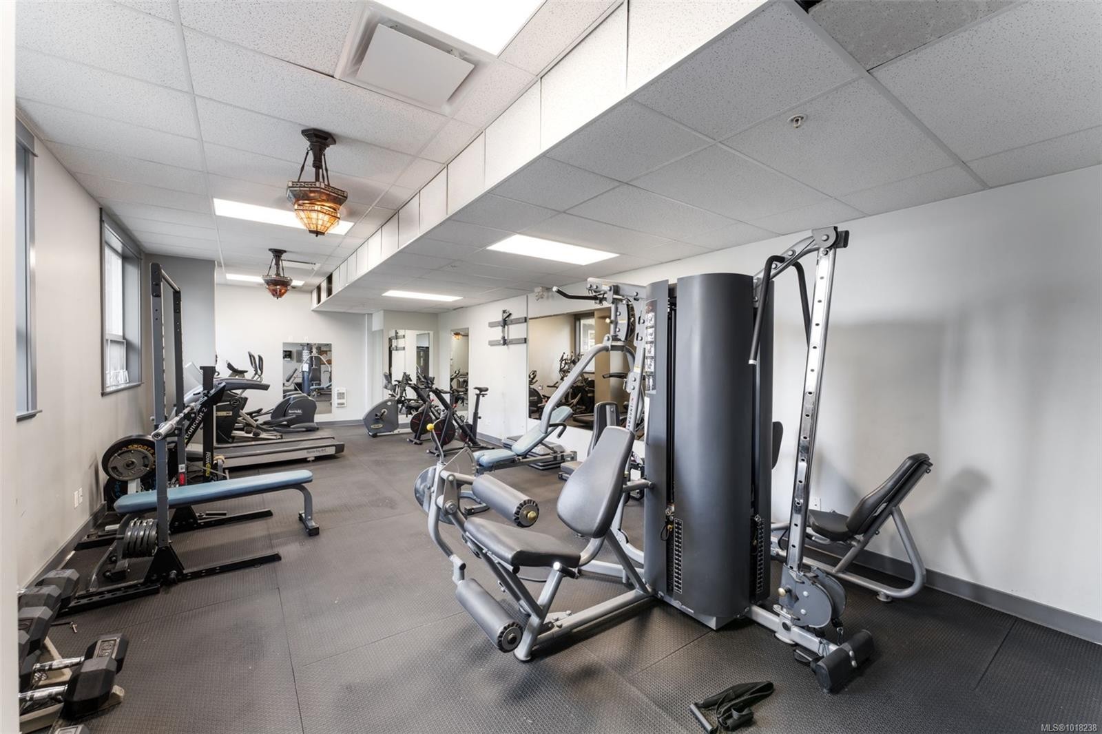410-1315 Esquimalt Rd, Esquimalt, BC - Indoor Photo Showing Gym Room