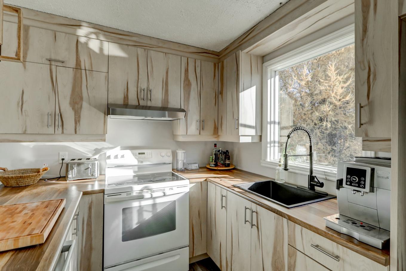 Kitchen - 116 Rue Thibodeau, Sainte-Agathe-Des-Monts, QC - Indoor Photo Showing Kitchen