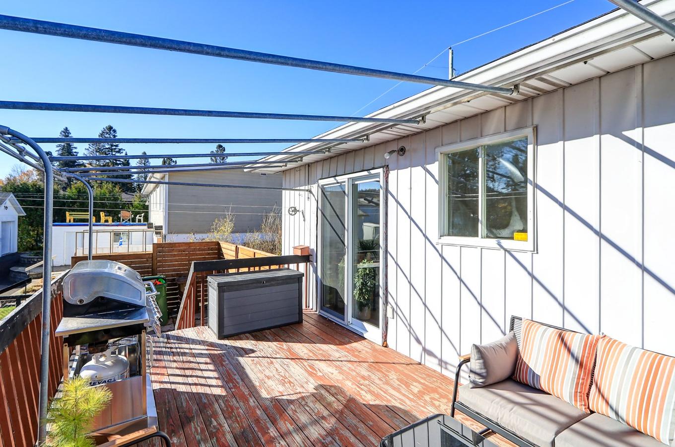 Balcony - 116 Rue Thibodeau, Sainte-Agathe-Des-Monts, QC - Outdoor With Exterior