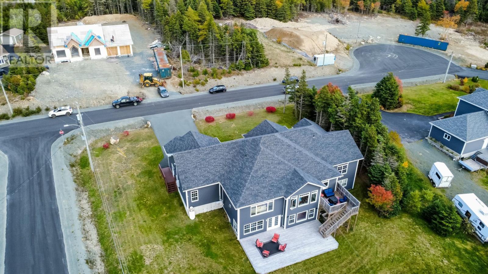 12 Bourne'S Close, Torbay, NL - Outdoor With Deck Patio Veranda With View