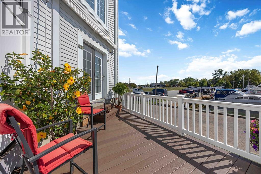 1520 Venetian Boulevard Unit# M101, Point Edward, ON - Outdoor With Deck Patio Veranda