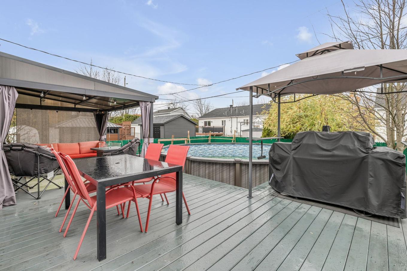 Terrasse - 25 Rue Grondin, Lévis (Les Chutes-De-La-Chaudière-Ouest), QC - Outdoor With Deck Patio Veranda With Exterior