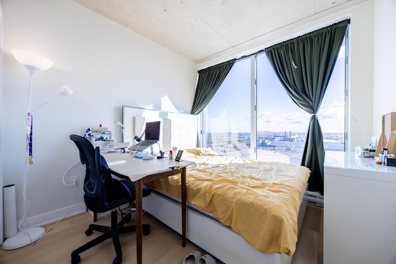 Chambre à coucher - 1114-5605 Av. Pierre-De Coubertin, Montréal (Mercier/Hochelaga-Maisonneuve), QC - Indoor Photo Showing Office