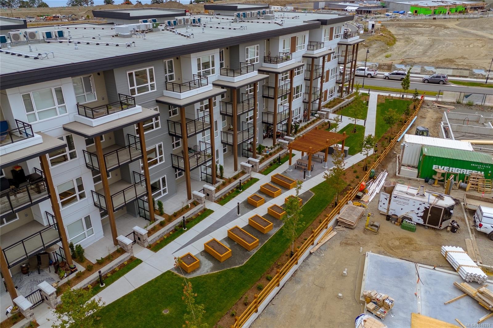 312-3564B Ryder Hesjedal Way, Colwood, BC - Outdoor With Balcony With View