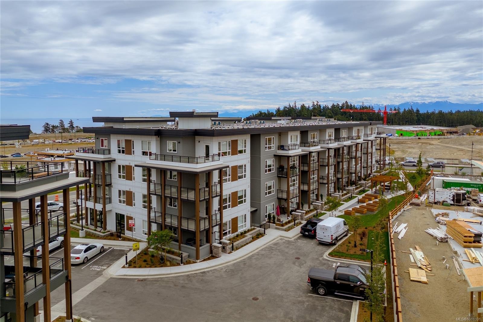 312-3564B Ryder Hesjedal Way, Colwood, BC - Outdoor With Balcony With View