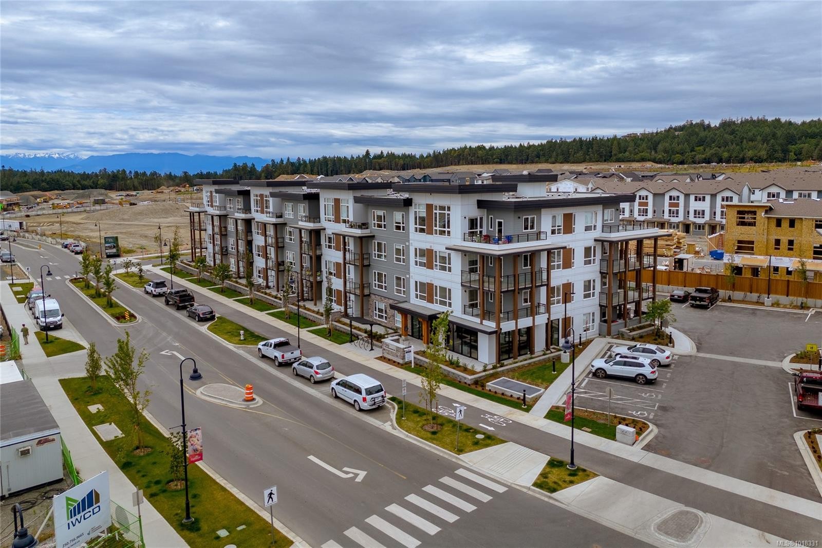 312-3564B Ryder Hesjedal Way, Colwood, BC - Outdoor With Balcony With View