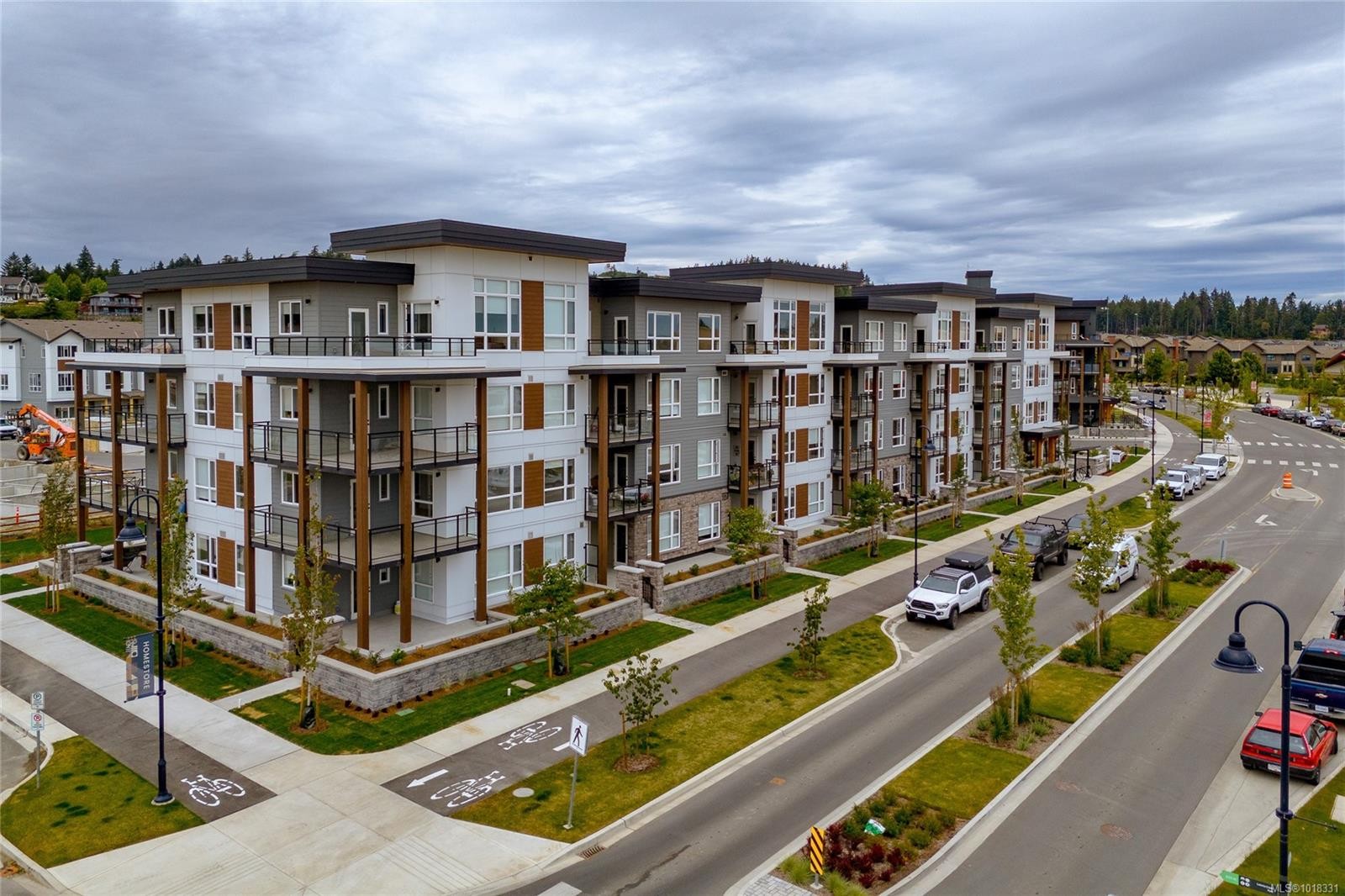 312-3564B Ryder Hesjedal Way, Colwood, BC - Outdoor With Balcony With View