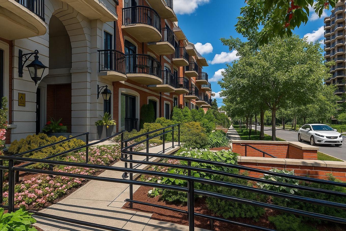 Exterior entrance - 135-4 Place Des Jardins-Des-Vosges, Montréal (Verdun/Île-Des-Soeurs), QC - Outdoor