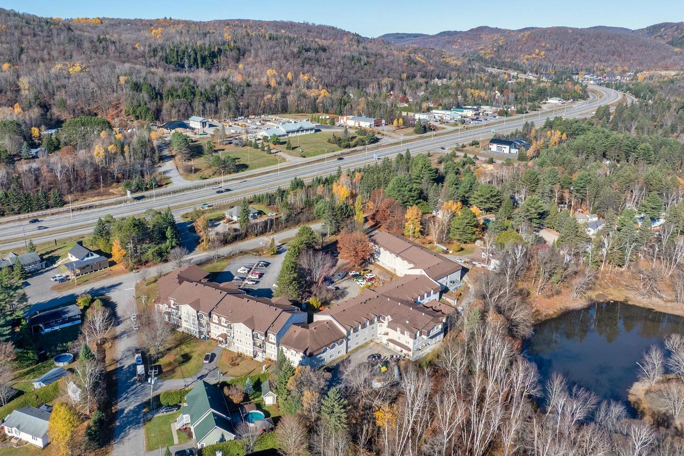 Vue d'ensemble - 205-1440 Rue Deguire, Mont-Tremblant, QC - Outdoor With View