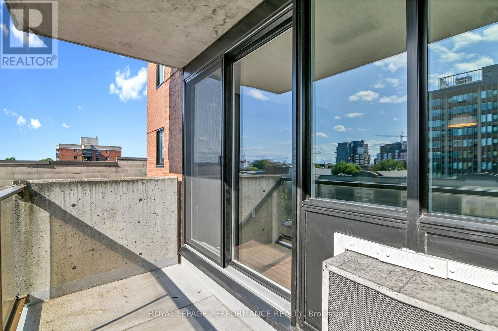 Lovely natural light floods balcony! - 501 - 154 Nelson Street, Ottawa, ON - Outdoor With Balcony With Exterior