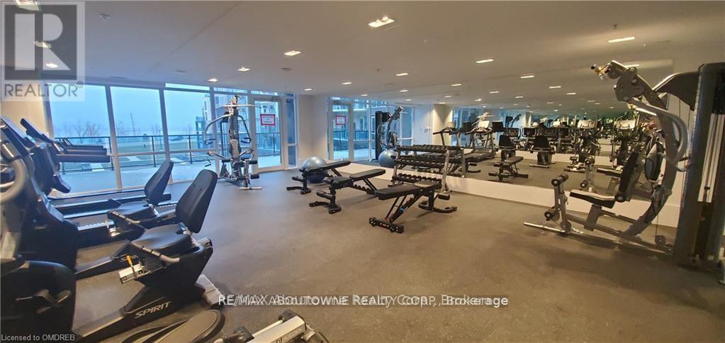 505 - 16 Concord Place, Grimsby, ON - Indoor Photo Showing Gym Room