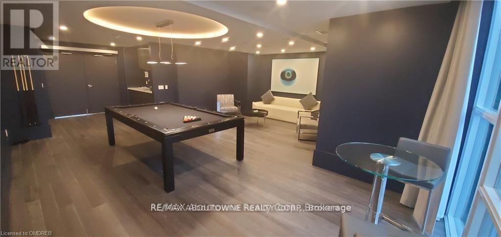 game room - 505 - 16 Concord Place, Grimsby, ON - Indoor Photo Showing Other Room