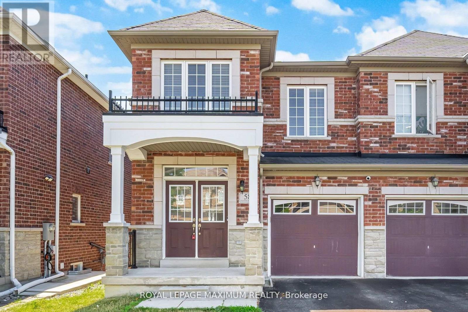 58 Gentile Circle, Vaughan, ON - Outdoor With Balcony