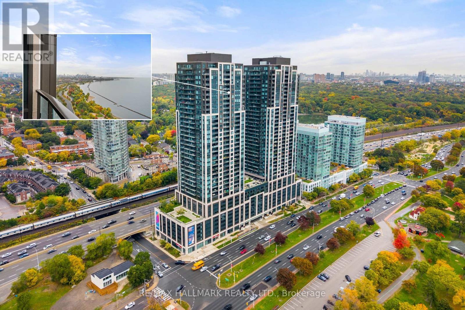 3807 - 1928 Lakeshore Boulevard W, Toronto, ON - Outdoor With View