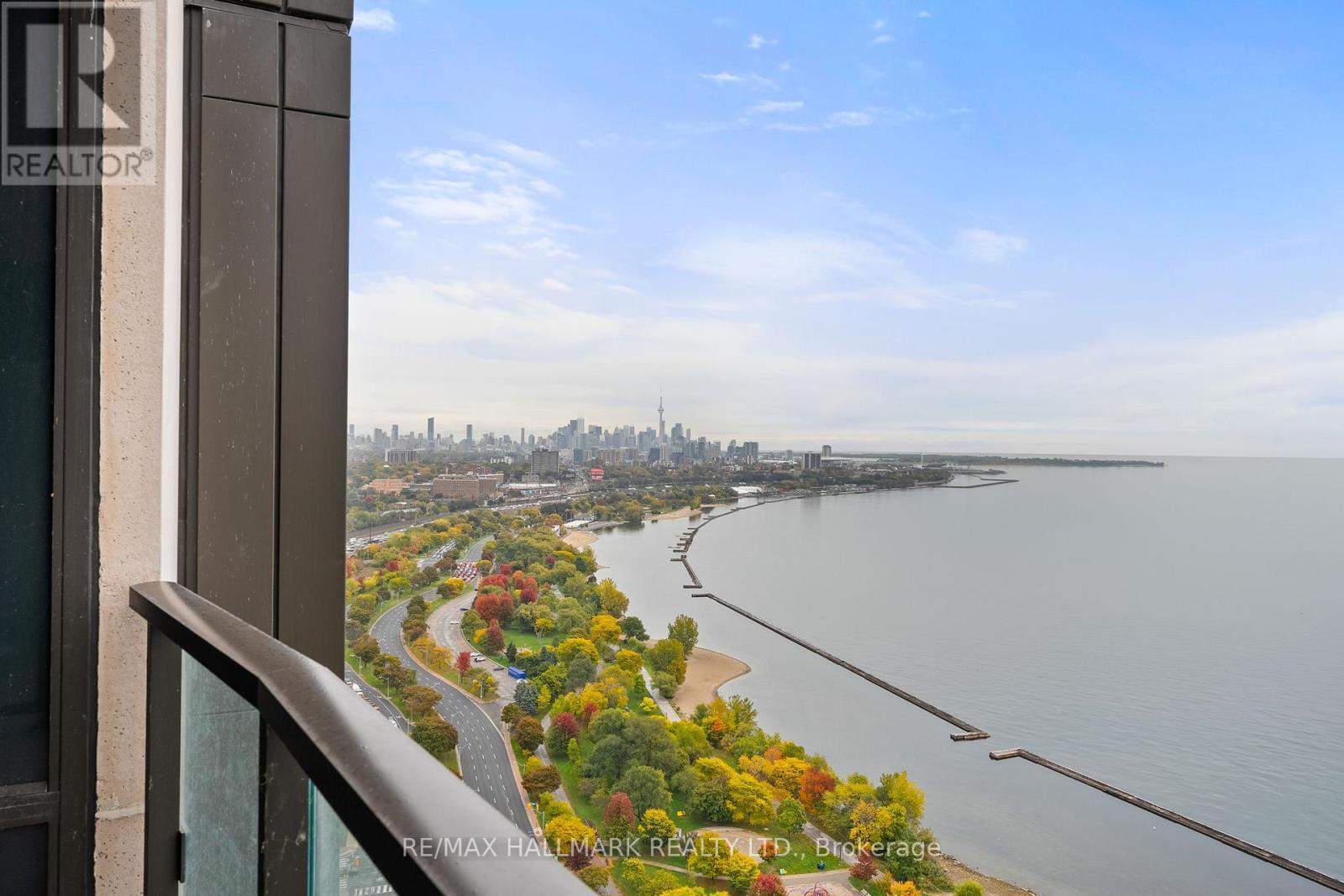 3807 - 1928 Lakeshore Boulevard W, Toronto, ON - Outdoor With Balcony With View