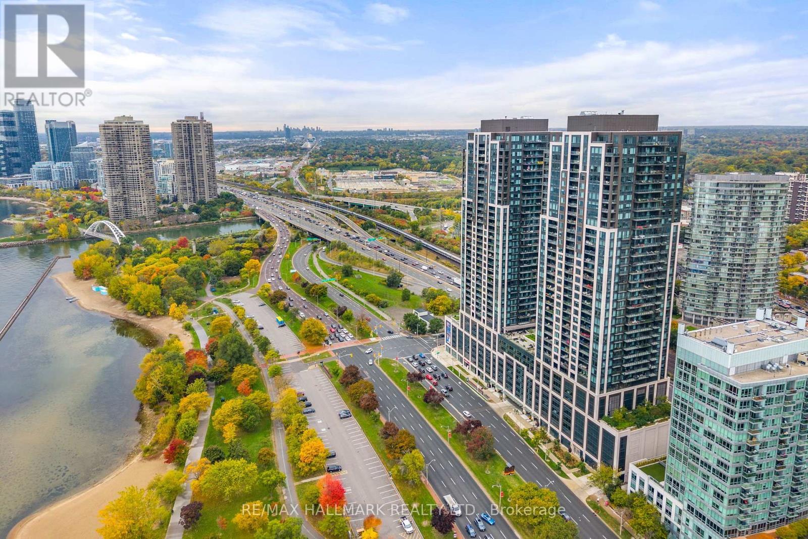 3807 - 1928 Lakeshore Boulevard W, Toronto, ON - Outdoor With View