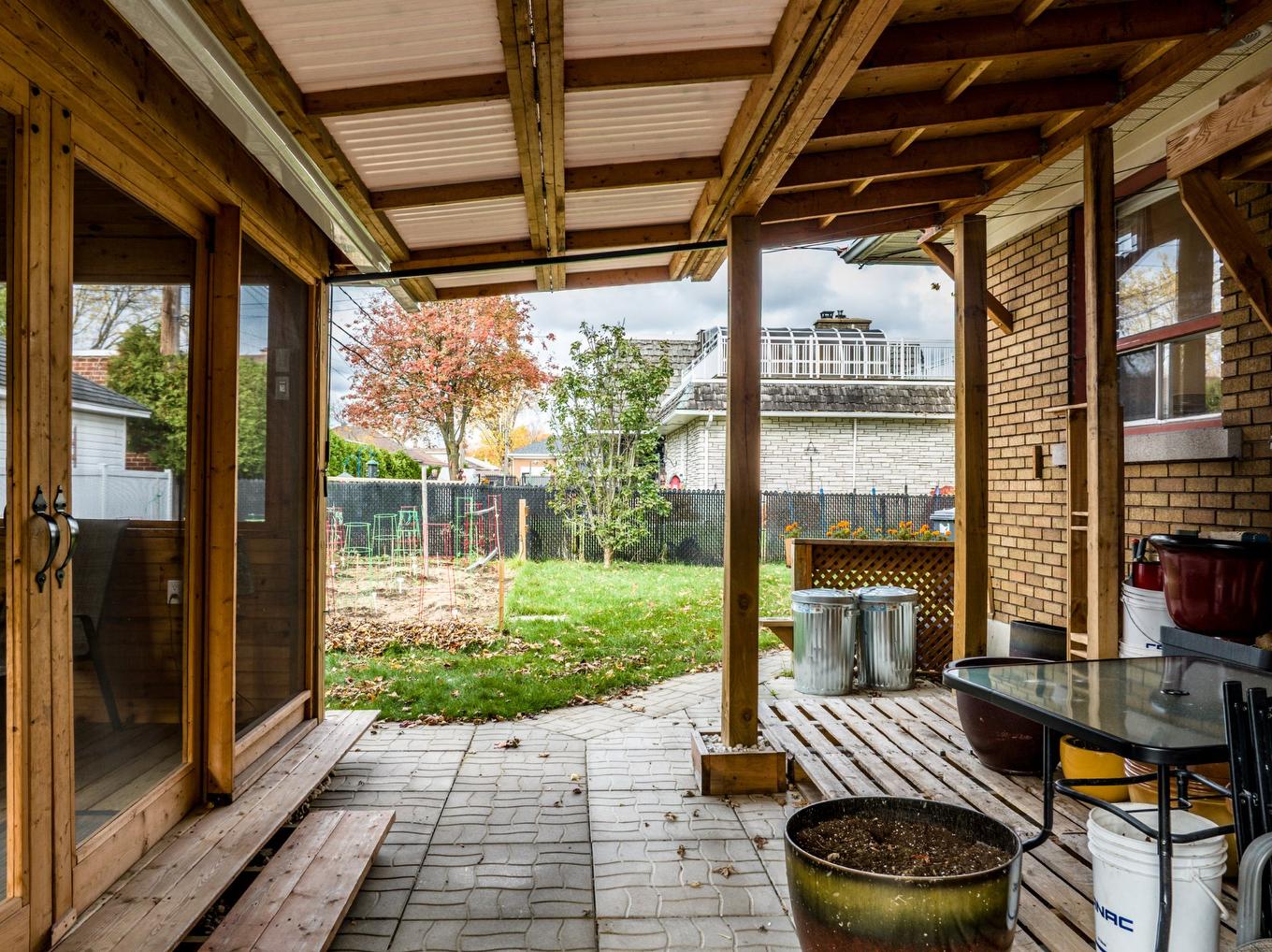 Cour - 235 Rue De La Madone, Trois-Rivières, QC - Outdoor With Deck Patio Veranda With Exterior