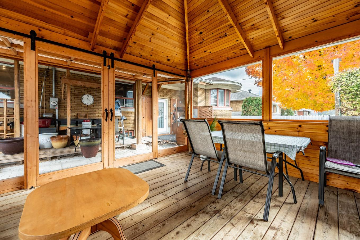 Solarium/Verrière - 235 Rue De La Madone, Trois-Rivières, QC - Outdoor With Deck Patio Veranda With Exterior