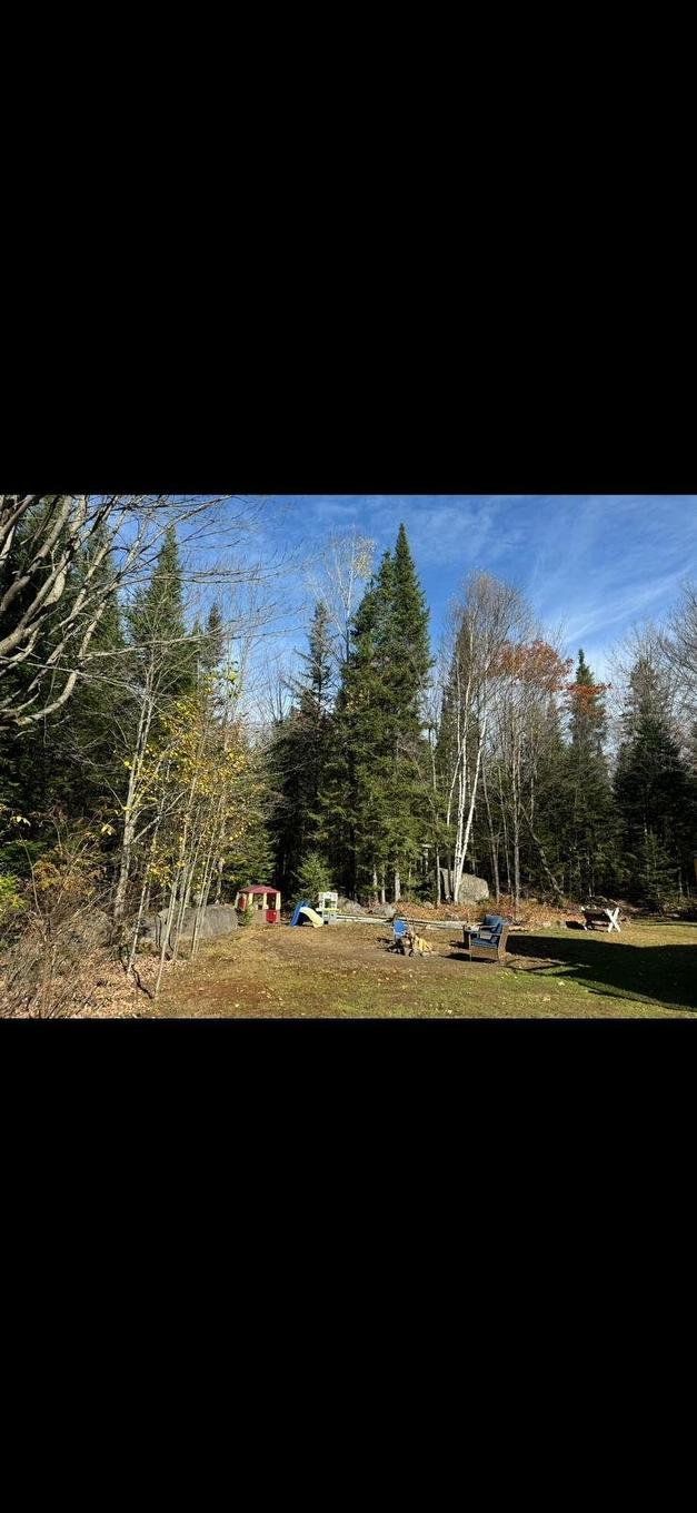 Backyard - 4760 Ch. De La Doncaster, Sainte-Adèle, QC - Outdoor With View