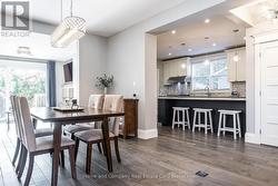 Dining Room Adjacent to Kitchen -