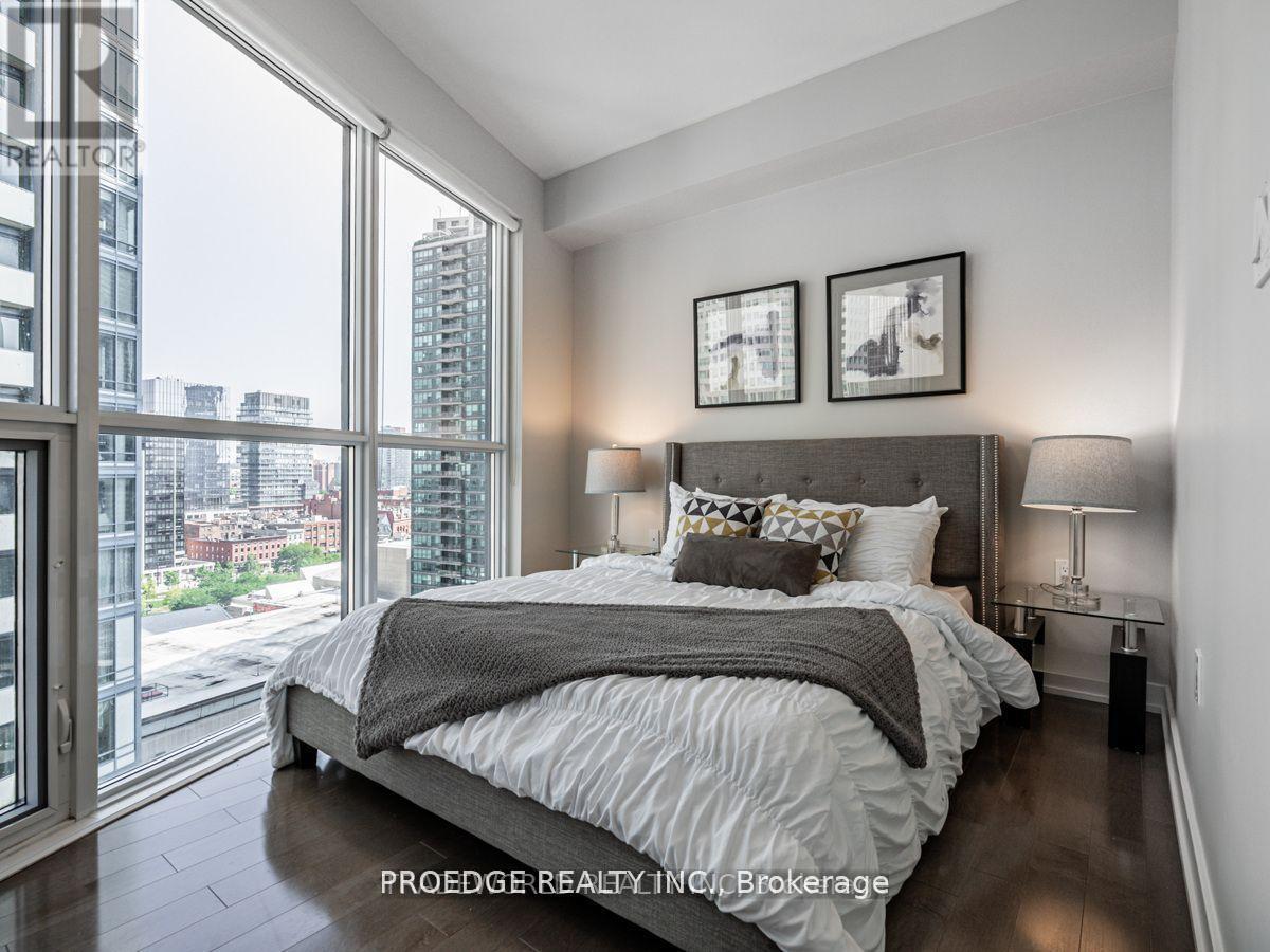 1504 - 1 The Esplanade Street, Toronto, ON - Indoor Photo Showing Bedroom