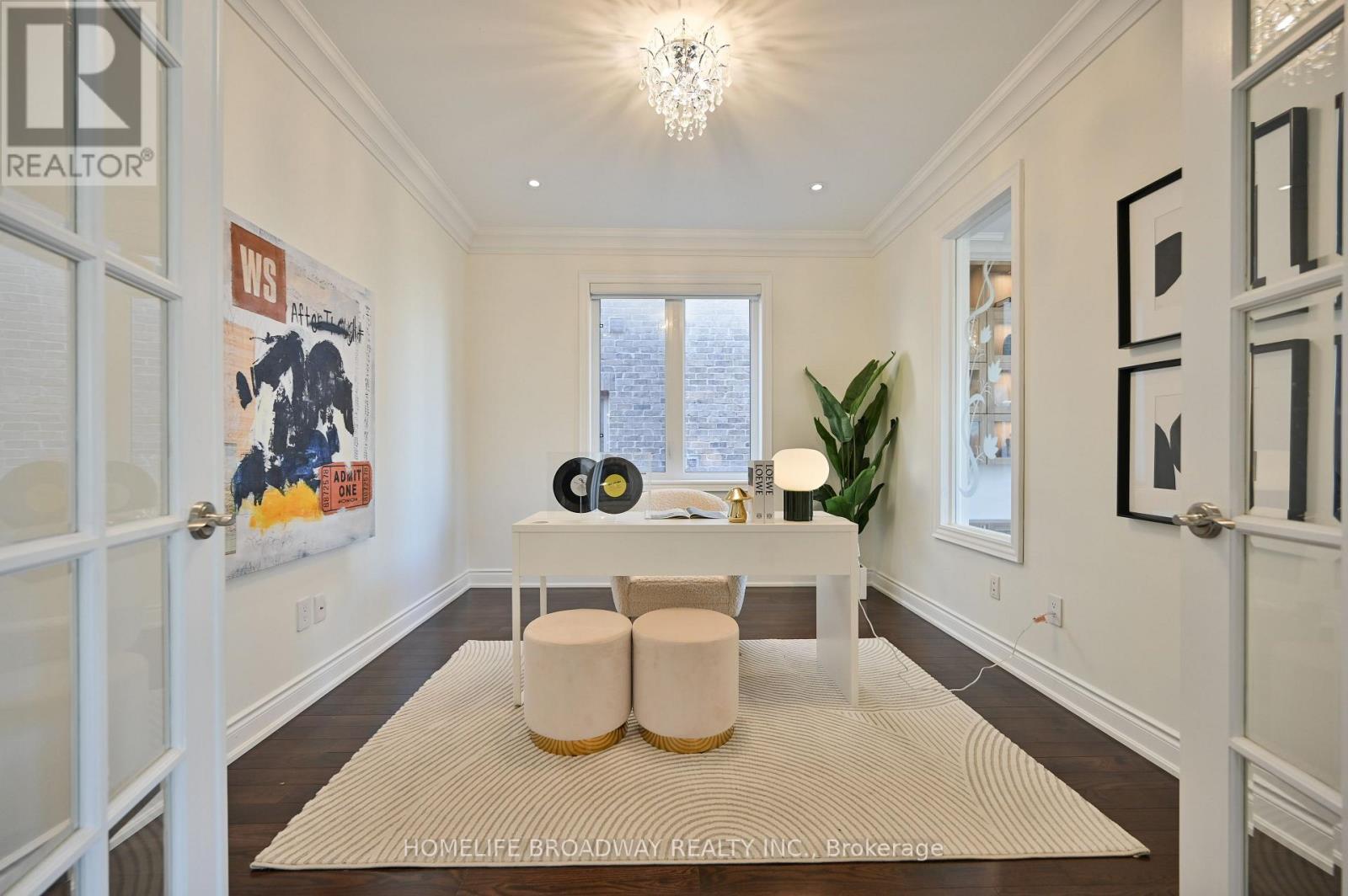 double door entrance to office - 55 Avenue Road, Richmond Hill, ON - Indoor Photo Showing Other Room