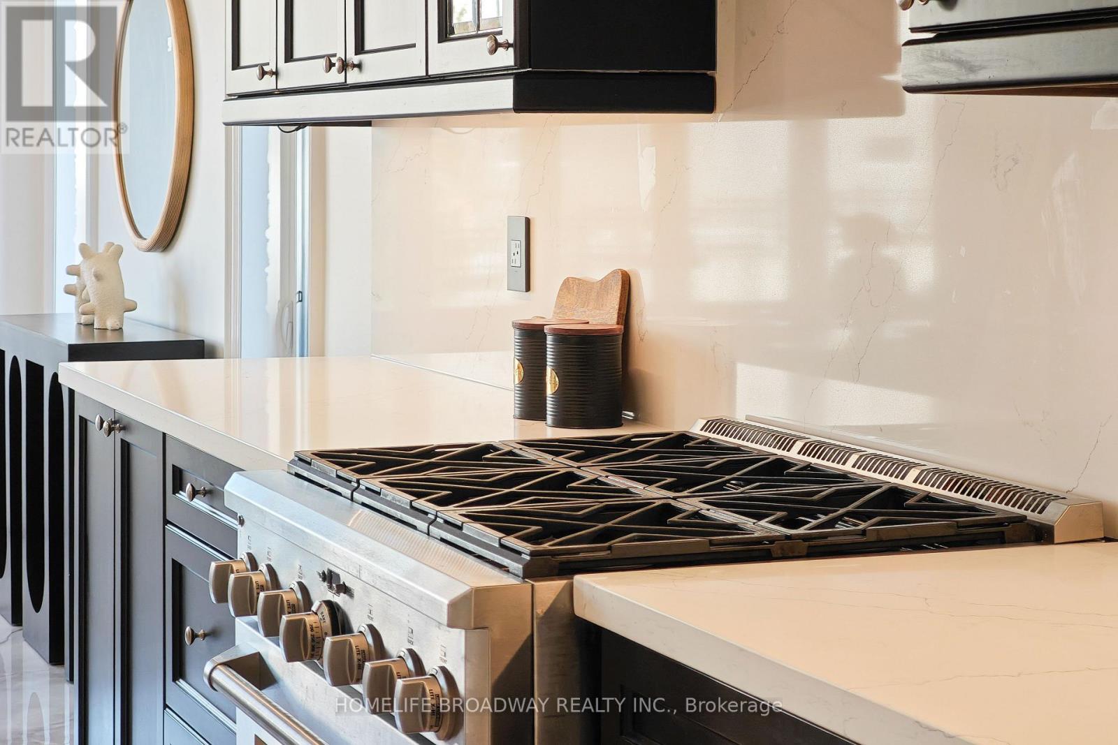 gas stove - 55 Avenue Road, Richmond Hill, ON - Indoor Photo Showing Kitchen