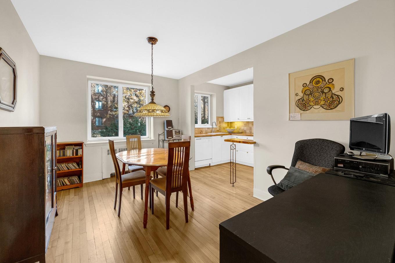 Dining room - 5-2505 Av. Van Horne, Montréal (Côte-Des-Neiges/Notre-Dame-De-Grâce), QC - Indoor Photo Showing Dining Room