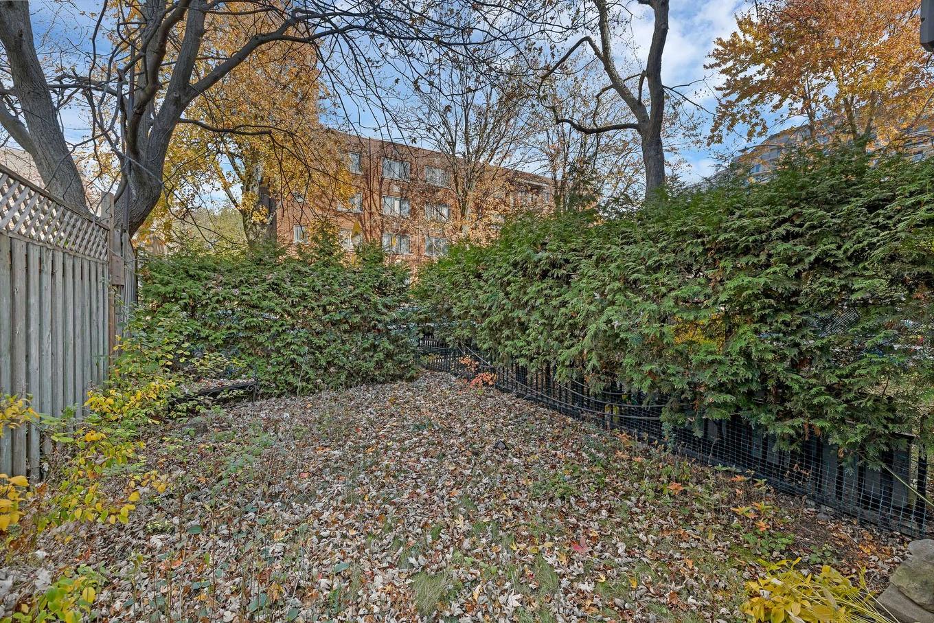 Backyard - 5-2505 Av. Van Horne, Montréal (Côte-Des-Neiges/Notre-Dame-De-Grâce), QC - Outdoor