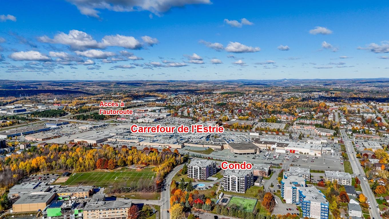 Overall view - 102-190 Rue Don-Bosco N., Sherbrooke (Les Nations), QC - Outdoor With View