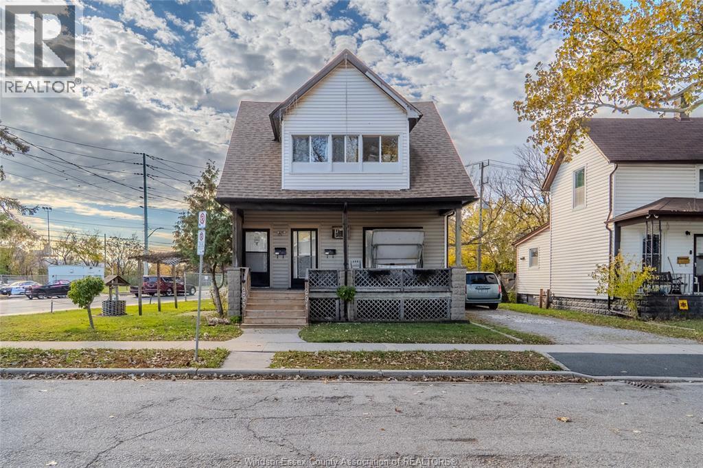 291-93 Belleview Avenue, Windsor, ON - Outdoor With Facade