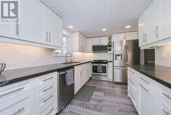 Built in Dishwasher, Gas Stove, SS fridge -