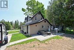 Back Patio paving stone entrance to house into kit -