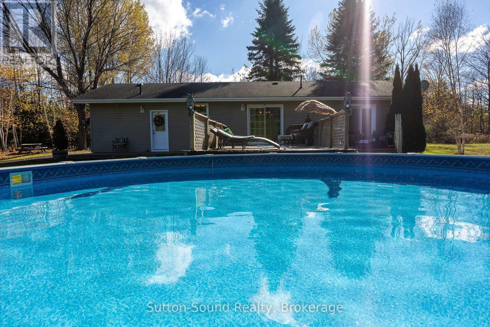 143659 15 Side Road E, Meaford, ON - Outdoor With Above Ground Pool