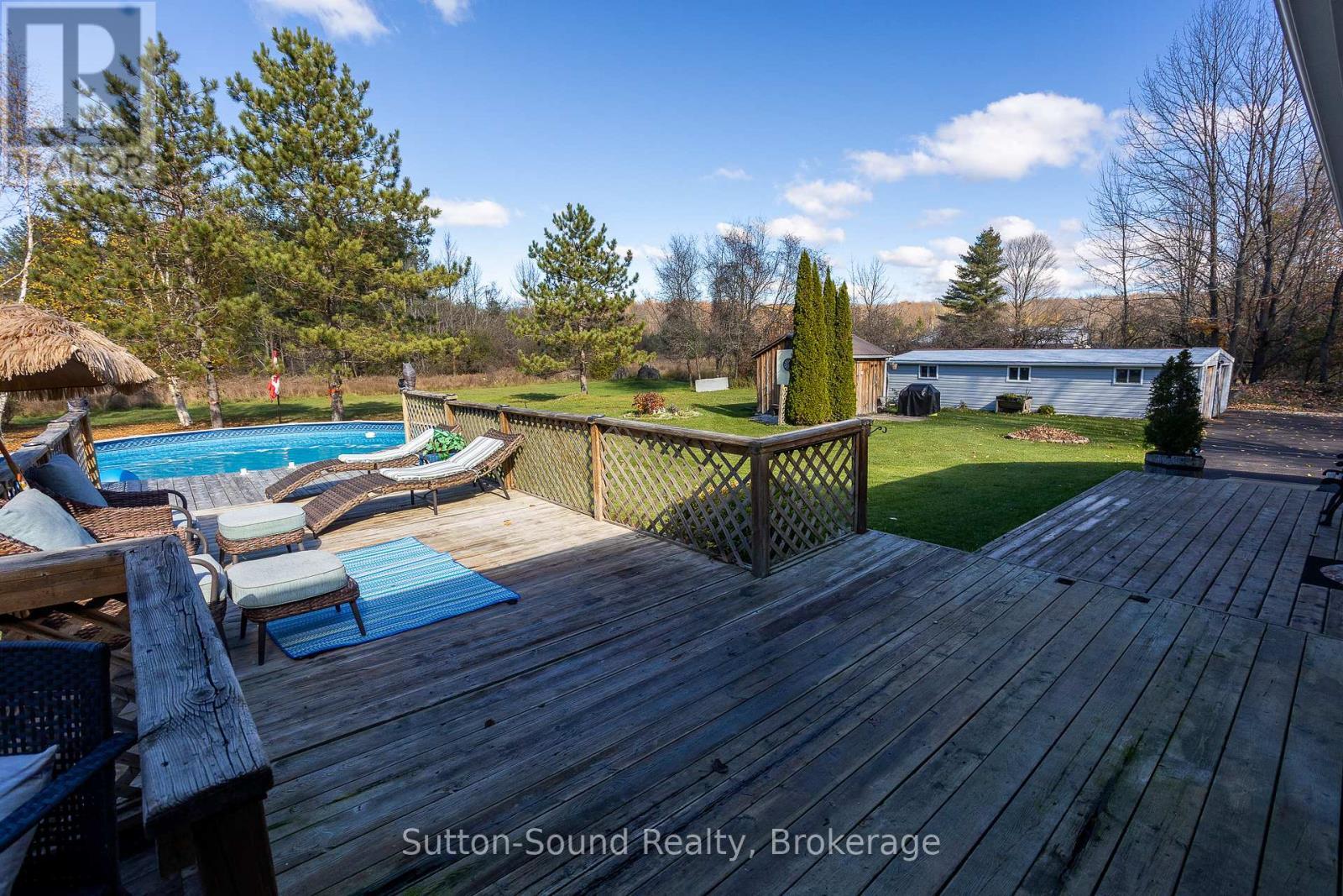 143659 15 Side Road E, Meaford, ON - Outdoor With Deck Patio Veranda