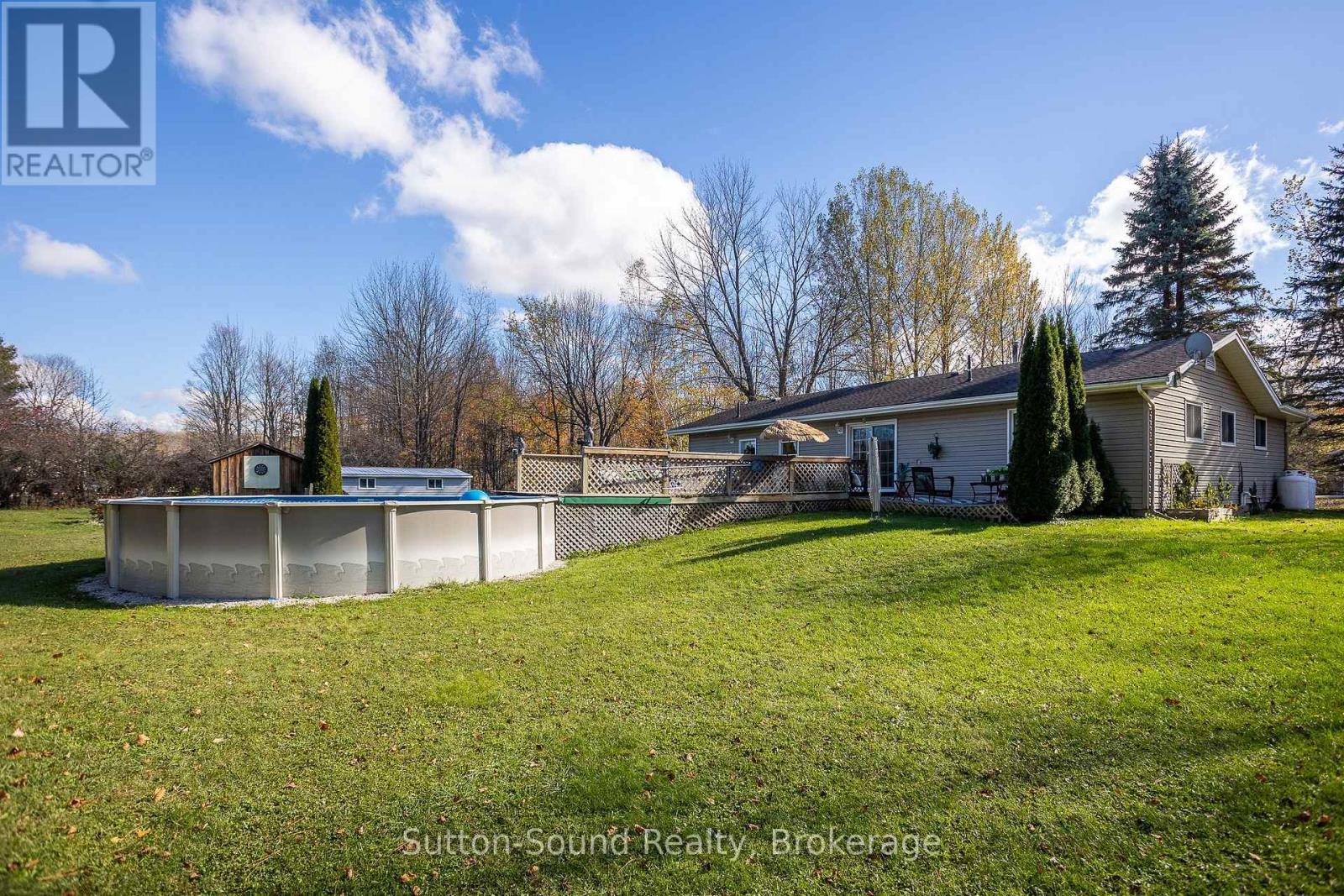 143659 15 Side Road E, Meaford, ON - Outdoor With Above Ground Pool